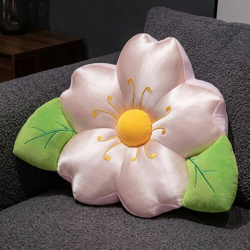 Blossom Flower Throw Pillow