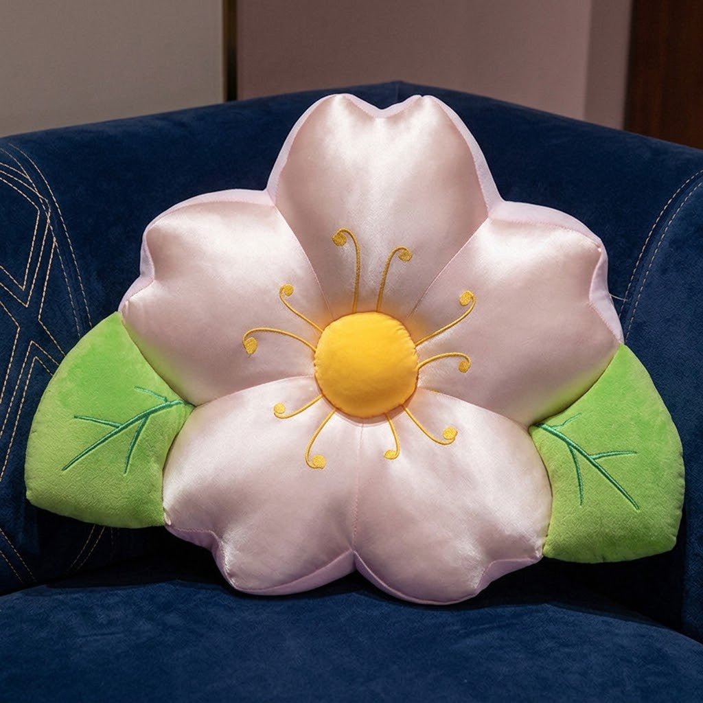 Blossom Flower Throw Pillow
