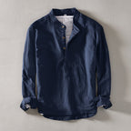 Kyoto Henley Linen Shirt