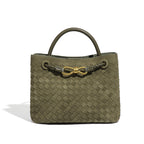 Valentina Suede Leather Handbag