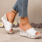 Ava Wedge Sandals