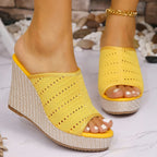 Amelie Wedge Sandals