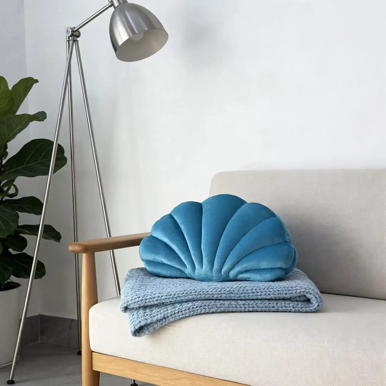 Coastal Clam Pillow