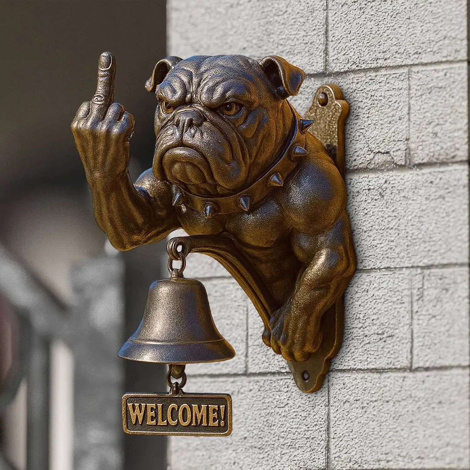 Angry Bulldog Doorbell