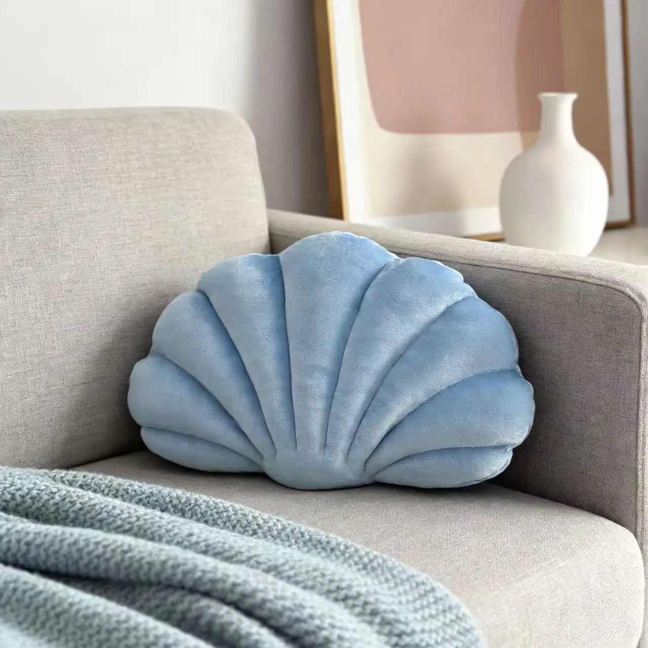 Coastal Clam Pillow