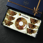 Luxury Leopard Tea Cup Set