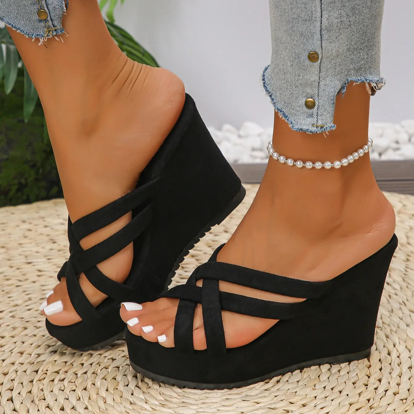 Adeline Wedge Slide